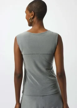 Joseph Ribkoff - Melange Square Neck Tank Top