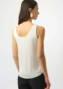 Joseph Ribkoff - Recycled Hammered Satin Sleeveless Top