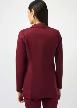 Joseph Ribkoff - Scuba Suede Straight Blazer