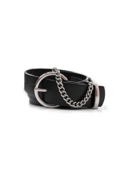 Landes - Chain Detail Leather Belt