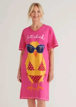 Little Blue House - Hot Chick Sleepshirt