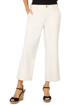 Liverpool - Utility Stride Wide Leg Crop Jeans - SALE