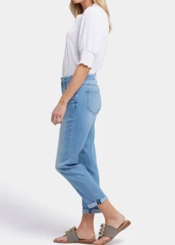 NYDJ - Margot Girlfriend Jeans With Rolled Cuff - Salamanca Sun - SALE