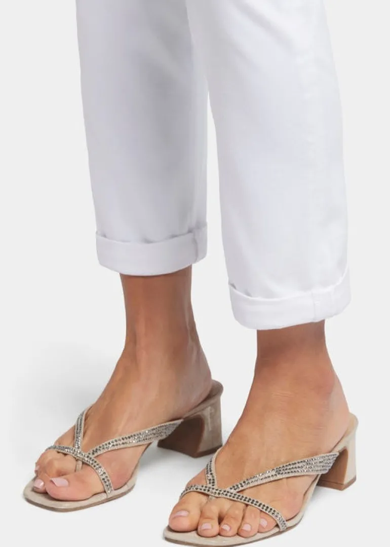 NYDJ - Margot Girlfriend Jeans - Optic White