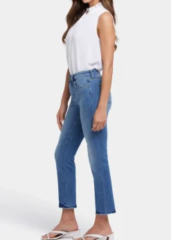 NYDJ - Sheri Slim Ankle Fray Hem Jeans - Bilbao Crest - SALE