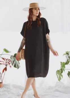 Pokoloko - Crinkle Balloon Dress
