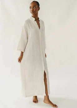 Pokoloko - Crinkle Shirt Dress