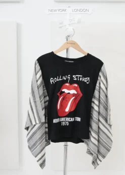 Shannon Passero - Banded Pullover - The Rolling Stones