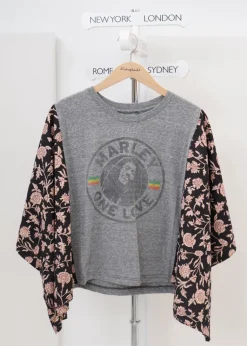 Shannon Passero - Banded Pullover - Bob Marley