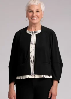 Sympli - Cropped Lantern Jacket - SALE