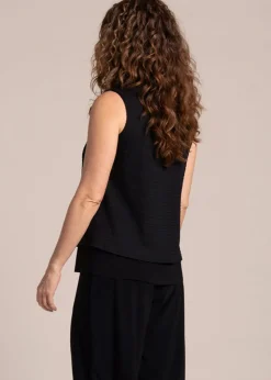 Sympli - Sleeveless Double Layer Shell Tank