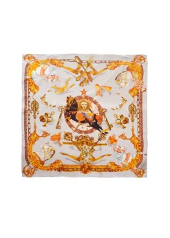 Tom & Eva - Lock and Key Silk Scarf
