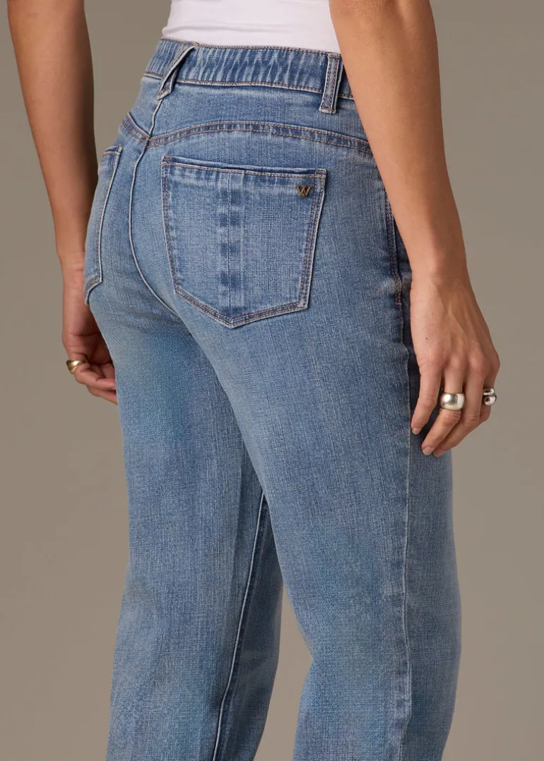 Wit & Wisdom - Gemma Mid-rise Girlfriend Jean